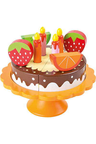 Small Foot Tort aniversar cu decoraţiuni, Small Foot, 13 piese, 3 ani+