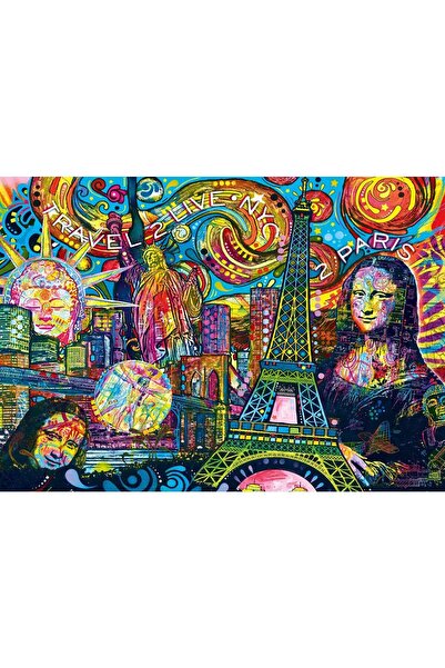 Bluebird Puzzle 1000 pieces - Iconic Travel (Bluebird-Puzzle-70496-P)