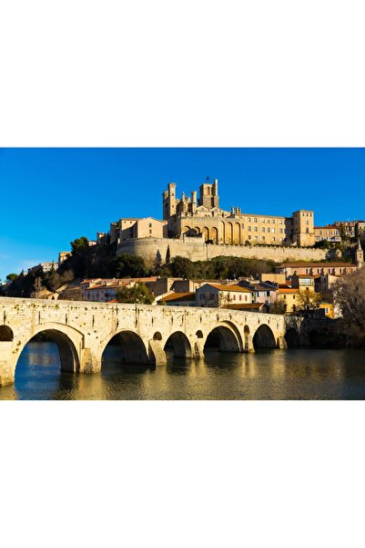 Bluebird Puzzle 1000 piese - Cathedrale Saint-Nazaire-et-Saint-Celse de Bezie...