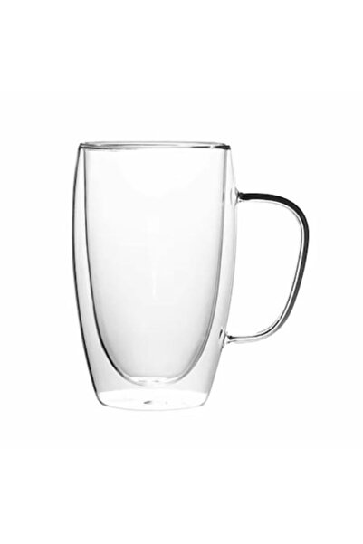 HERA Set of 2 double-walled thermo-insulating coffee glasses, Hera, 600 ml