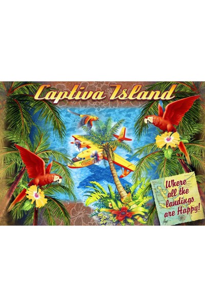 Bluebird Puzzle - Parrot Palm Clipper, 1500 pieces (70104)
