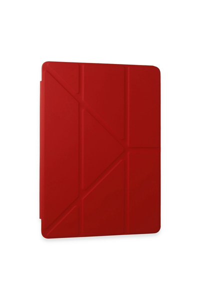 eco port Samsung Galaxy Tab A9 Plus Case Mars Tablet Case with Pen Holder - Red