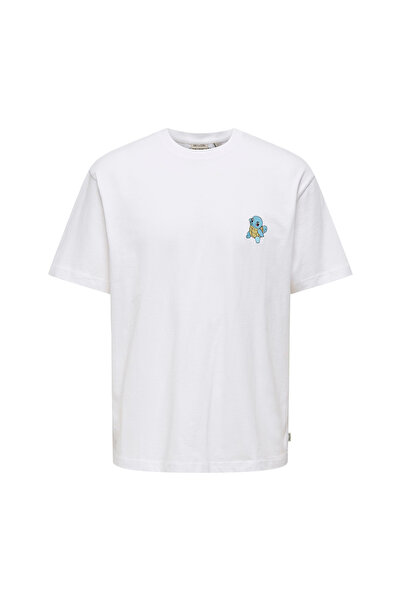 Only & Sons Pokemon Life muška bela majica (22037659-BWS)