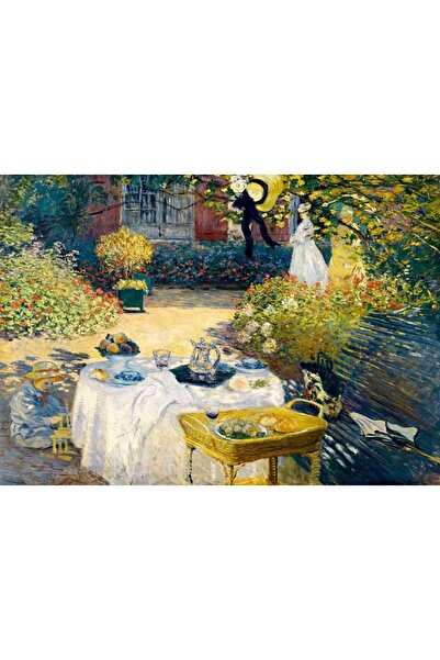 Bluebird Puzzle 2000 piese Puzzle - Claude Monet: The Lunch, 1873 (Art-by-Blu...