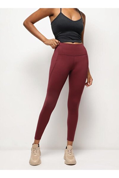 Zaecy Women’s 7/8 Leggings – Maroon