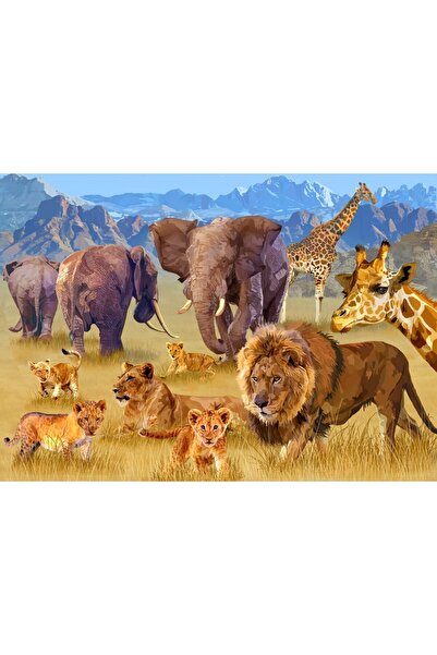 Bluebird Puzzle - Savannah Animals, 1500 pieces (70419)