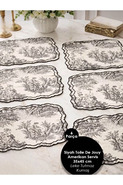 Bugaboo Amerikan Servis 6 Parça (siyah)