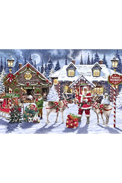 Bluebird Παζλ 1000 κομμάτια - Το Εργαστήριο του Άγιου Βασίλη (Bluebird-Puzzle...