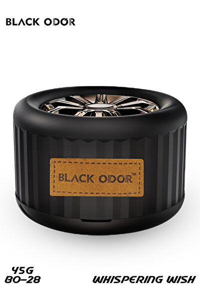 Black Odor BO-28 Lucky Wheel Car Air Freshener 45g Dashboard Cup Holder Whisp...