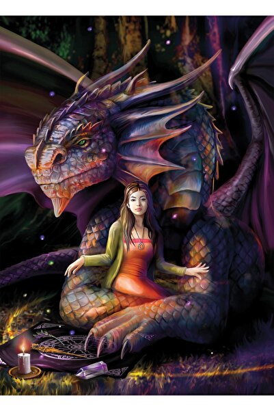 Bluebird Παζλ 1000 κομμάτια - Αν Στόουκς: Πνευματικός Δράκος (Bluebird-Puzzle...