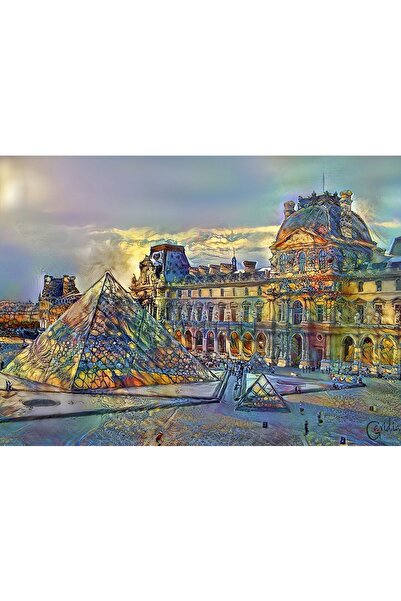 Bluebird Παζλ 1000 κομματιών - Gavidia Pedro: Μουσείο του Λούβρο, Παρίσι, Γαλλία