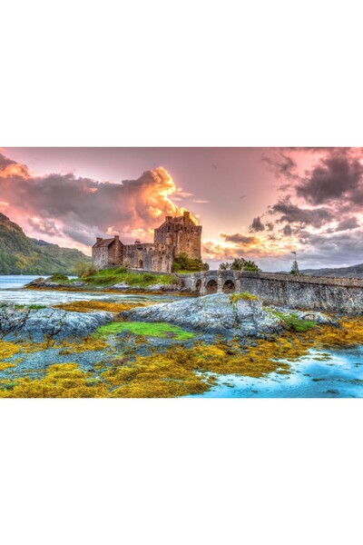 Bluebird Παζλ 1000 κομματιών - Κάστρο Έιλεαν Ντονάν, Σκωτία (Bluebird-Puzzle-...