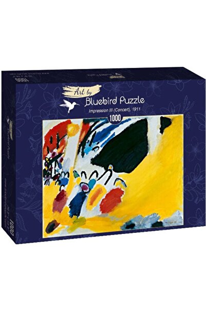Bluebird Παζλ 1000 κομμάτια - Βασίλι Καντίνσκι: Εντύπωση III (Συναυλία), 1911...