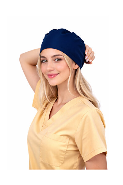 Brl Üniforma Unisex Medikal Cerrahi Bone Doktor Hemşire Hastane Bonesi - Parl...