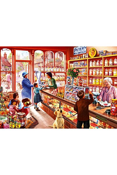 Bluebird Puzzle - Steve Crisp: Sweetshop, 1000 pieces (70318-P)