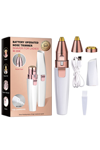 Choice3 BZ-202B Face Shaver and Eyebrow Trimmer Rechargeable Lips Body Facial...