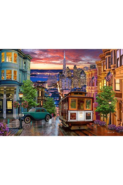 Bluebird Puzzle 2000 pieces Puzzle - San Francisco Trolley (Bluebird-Puzzle-F...