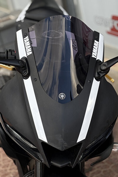 Banxtre Yamaha R25 için Kafa Detay Sticker Seti (2019-2020-2021-2022-2023-2024)