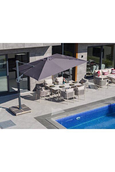 solera İBİZA Şemsiye 3 X 3 M Cappuccino