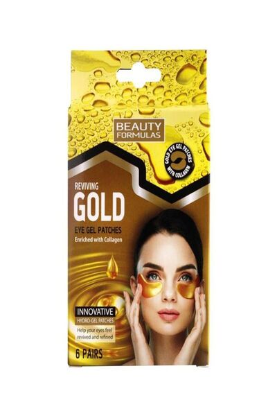 Beauty Formula GOLD-GEL UNDER EYE PATCHES 6'S