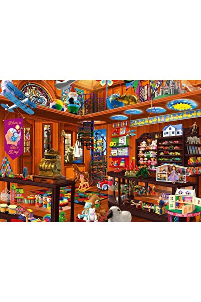 Bluebird Puzzle - Toy Shoppe Hidden, 1000 pieces (Bluebird-Puzzle-70227-P)