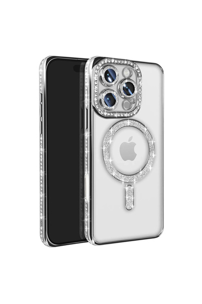 eco port حافظة آيفون 16 برو ماكس جوكي سيملي ماجنيتيكس سيف - فضي