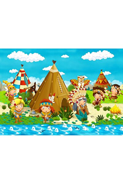 Bluebird Puzzle 48 pieces Puzzle - Small Indian Tribe (Bluebird-Puzzle-F-90047)