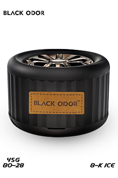 Black Odor BO-28 Lucky Wheel Car Air Freshener 45g Dashboard Cup Holder B-K I...