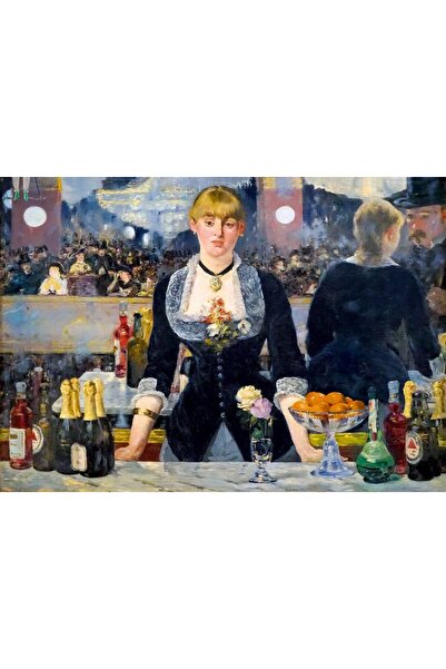 Bluebird Puzzle 1000 piese Puzzle - Edouard Manet: A Bar at the Folies-Berger...