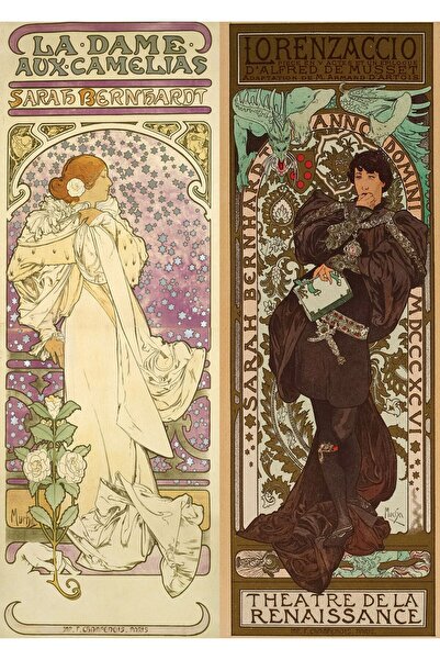 Bluebird Παζλ 500 κομμάτια - Άλφονς Μούχα: Κολάζ (Art-by-Bluebird-F-60349)