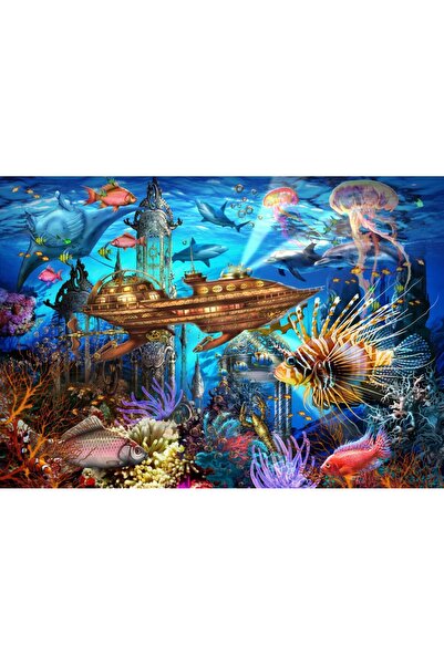Bluebird Puzzle 1000 piese - Marchetti Ciro: Aqua City (Bluebird-Puzzle-F-90172)