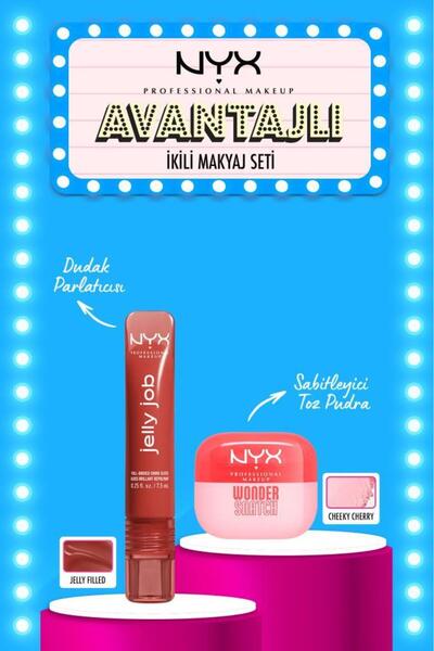 NYX Professional Makeup Jelly Job Dolgun ve Parlak Dudak Parlatıcısı 06 Jelly...