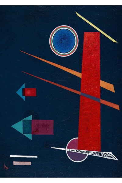 Bluebird 1000 piece puzzle - Vassily Kandinsky: Powerful Red, 1928 (Art-by-Bl...