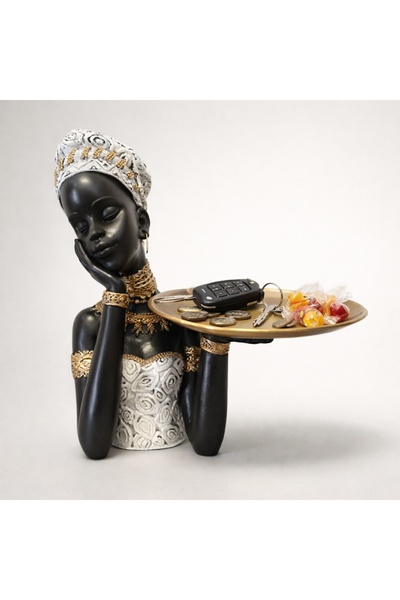 OEM Αφρικανικό αγαλματίδιο με βάση - Kalemba