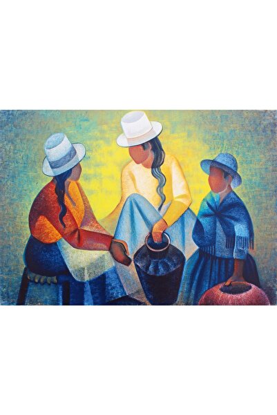 Bluebird Παζλ 1000 κομμάτια - Toffoli Louis: Γυναίκες με την Μπλε Ποτίσα, 197...