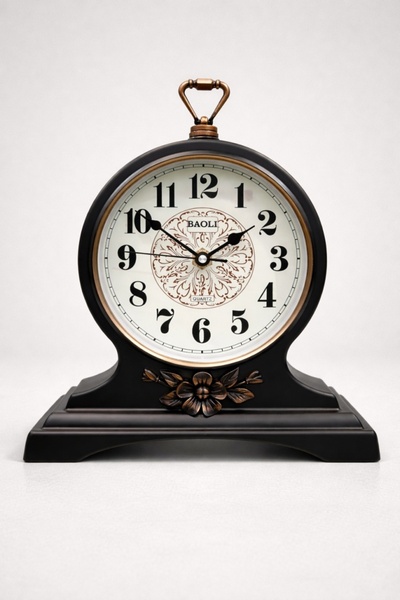 Magic Time Vintage Decorative Silent Table Clock - Ravello