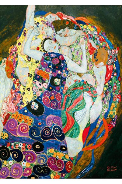 Bluebird Puzzle 1000 pieces Puzzle - Gustav Klimt: The Maiden, 1913 (Art-by-B...