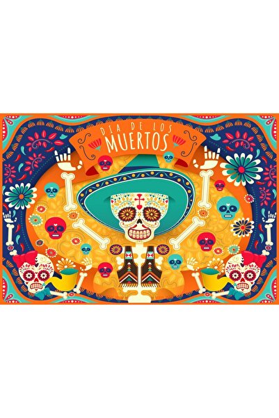 Bluebird Puzzle 300 pieces Puzzle - Dia de los Muertos (Bluebird-Puzzle-F-90082)