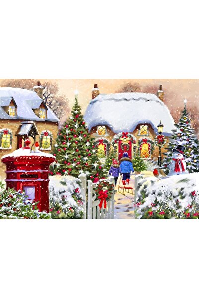 Bluebird Puzzle 2000 pieces - Winter Cottage (Bluebird-Puzzle-F-90520)
