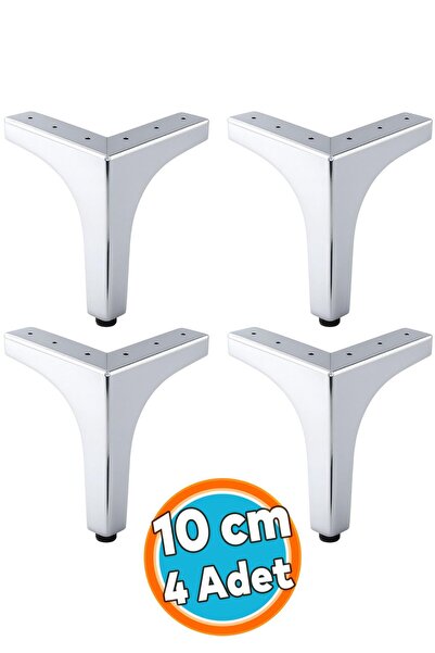 NZB Mobilya Ayağı Dayanıklı Modern Üçgen Koltuk Sehpa Masa TV Ünitesi 10 cm K...