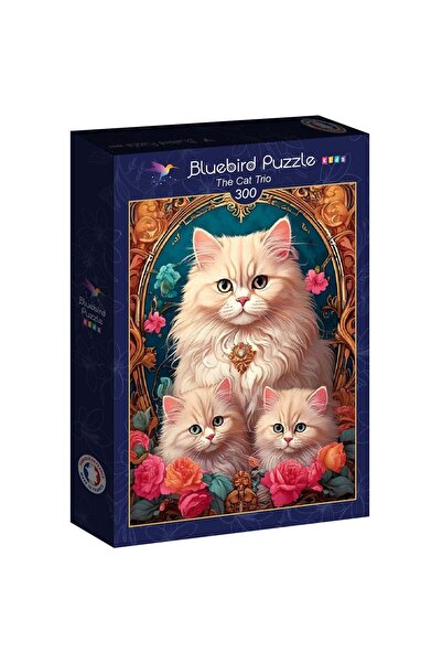 Bluebird Παζλ 300 κομμάτια - Το Τρίο των Γατών (Bluebird-Puzzle-F-91006)
