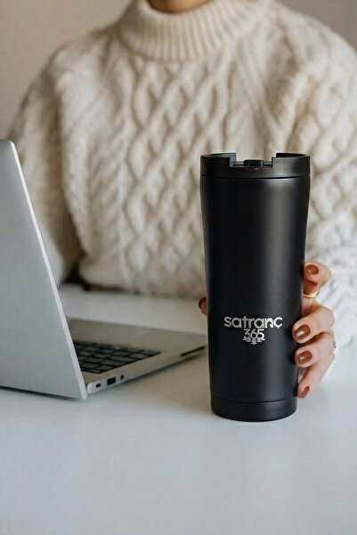 satranc365 Satranç365 Özel Tasarım Termos Bardak - Paslanmaz Çelik Mug