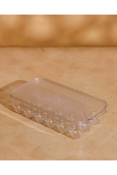 REDTAG Clear Rectangle Egg Holder Tray