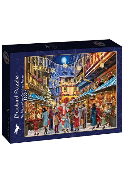 Bluebird Puzzle 1500 piese - S. Pirola: The Magic of the Christmas Market (Bl...