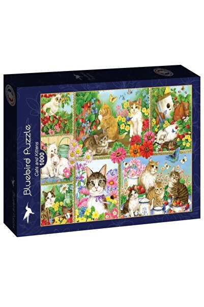 Bluebird Puzzle 1000 pieces - Jane Mayday: Cats and Kittens (Bluebird-Puzzle-...