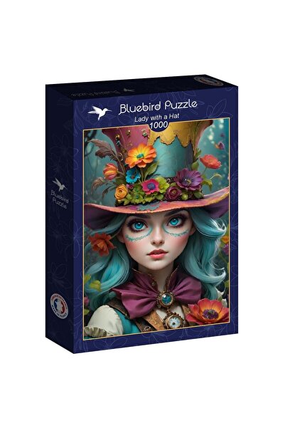 Bluebird Puzzle 1000 pieces - Lady with a Hat (Bluebird-Puzzle-F-90933)