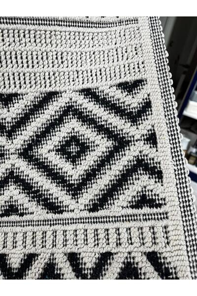 VELLON HOME Kilim Model 2-Piece Bathroom Mat Set