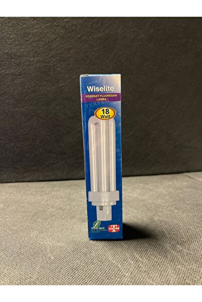 Wiselite Kompakt Florosan Lamba -PLC 18W/827 2 Pin G24d-2
