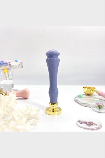 Mühürcüm Mum Mühürü Sapı 5 Farklı Pastel Renkde Plastik Alaşım M8 Dişli