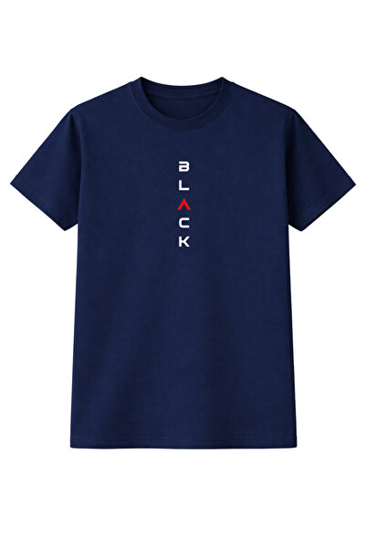 CLAYES Crna Oversize kroj Štampano muška majica 100% pamuk unisex ulični stil...